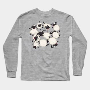 Crazy Sheep Long Sleeve T-Shirt